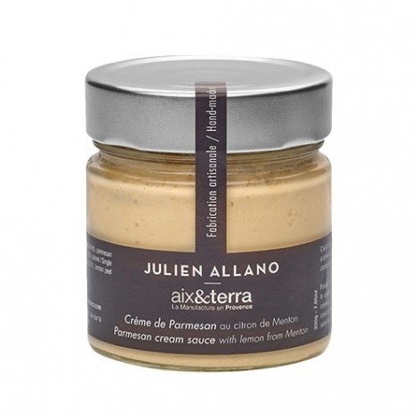 Recette Julien ALLANO - Crème de parmesan au citron de Menton 200GR
