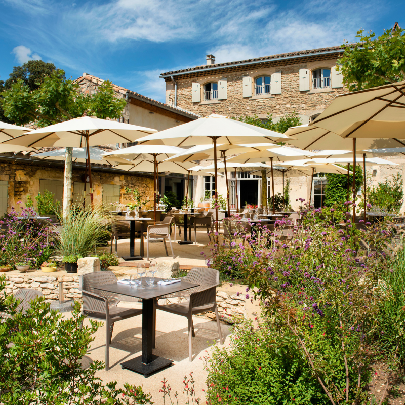 Le temps d'un déjeuner en terrasse