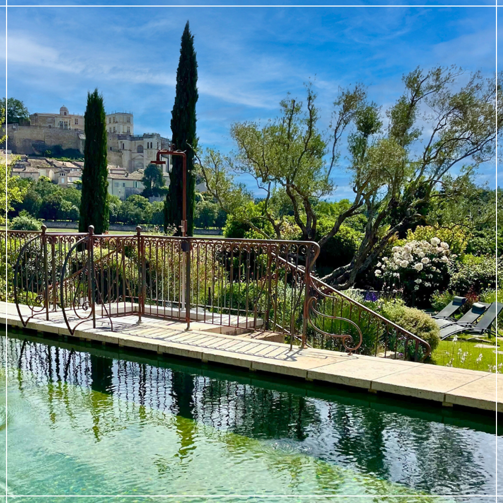 la piscine naturelle du Pavillon des Amoureux- Grignan