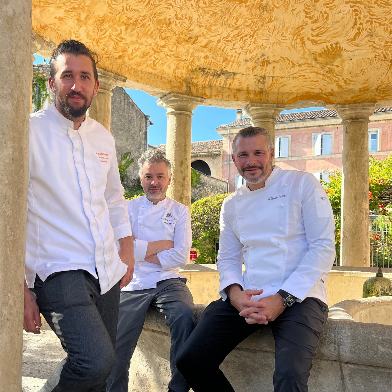 Domaine mariage et receptions en Provence chefs clair plume Chapouton