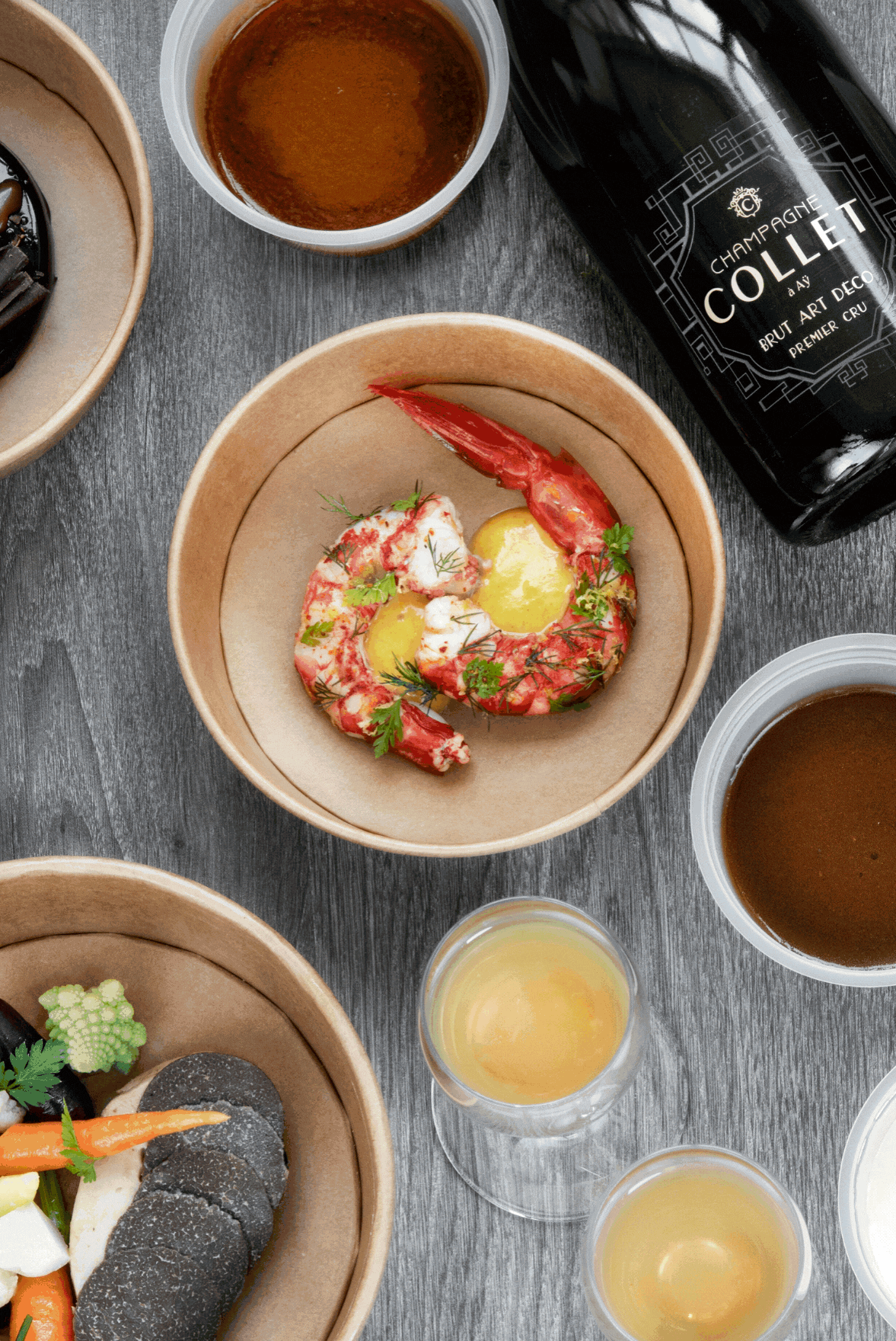 Pop up vente à emporter