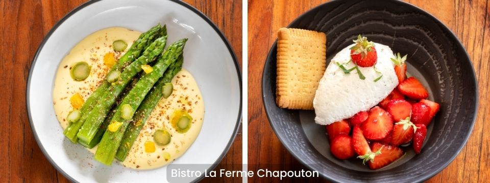 Gastronomie Durable Plats Bistro Les Maisons Clair Plume