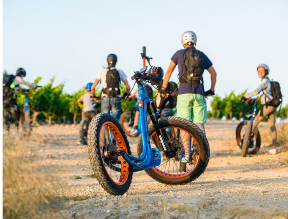 trotti-bike vignes